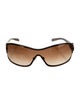 Chanel Interlocking CC Logo Shield Sunglasses