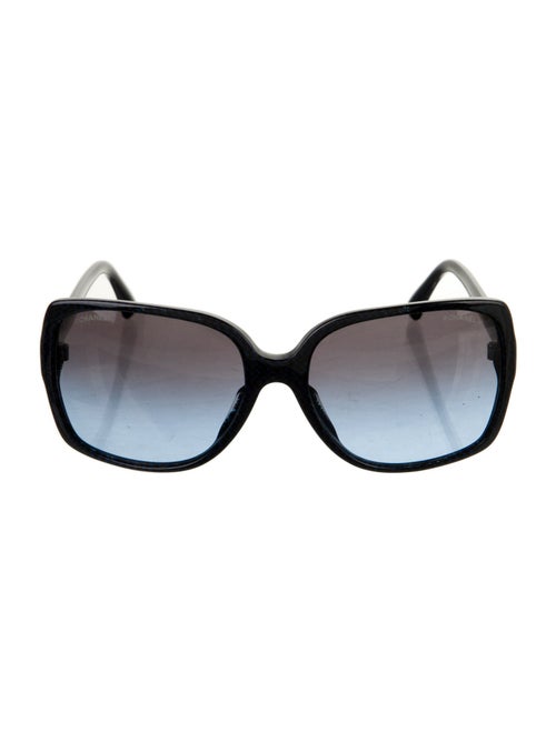 Chanel Interlocking CC Logo Oversize Sunglasses