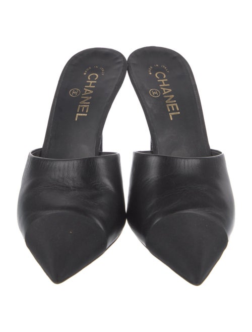 Chanel 2019 Interlocking CC Logo Mules