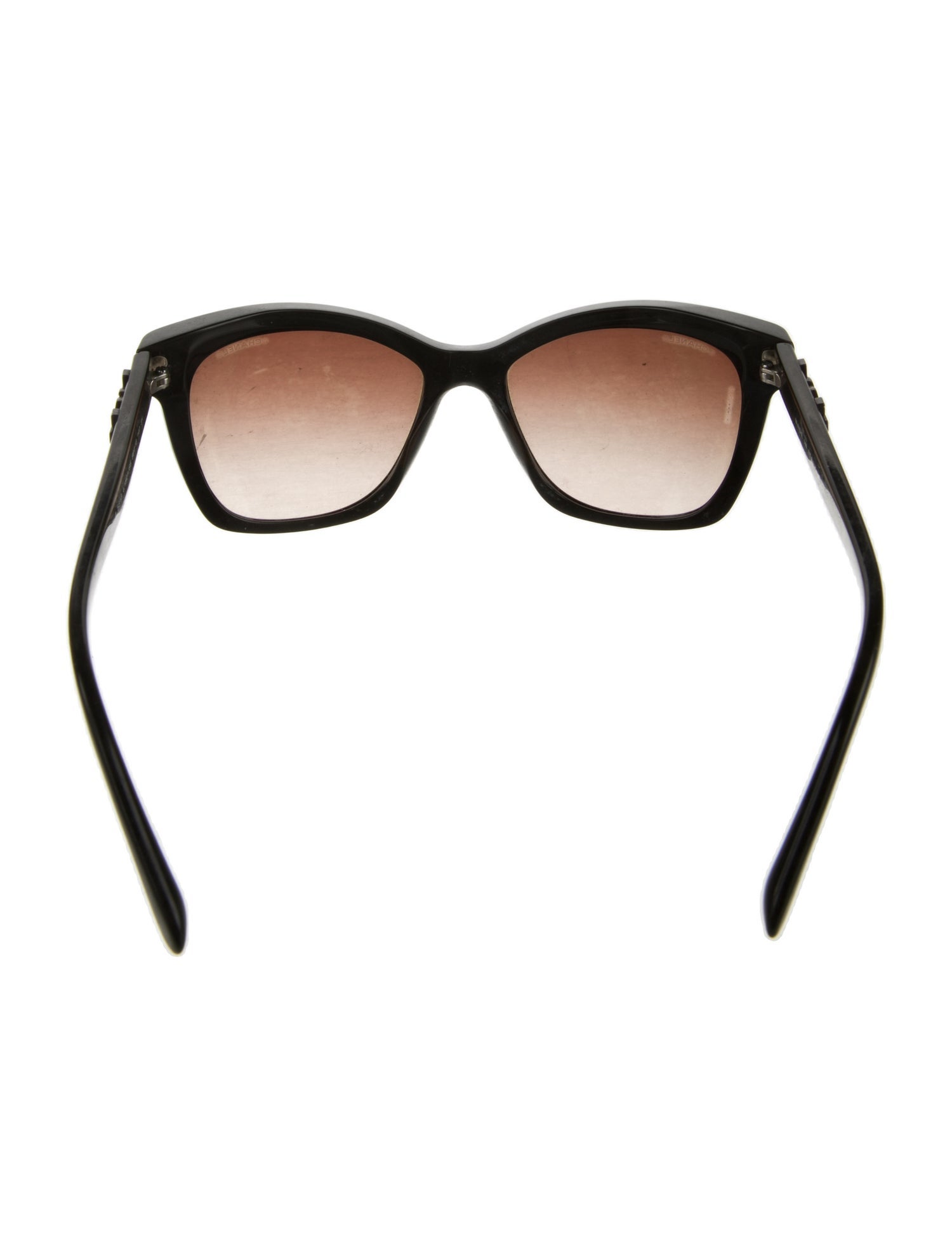 Chanel Interlocking CC Logo Cat-Eye Sunglasses