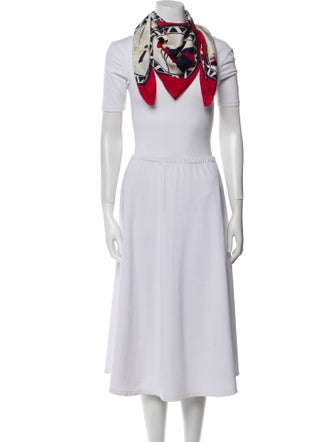 Chanel Rue Cambon Silk Scarf