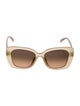 Chanel Interlocking CC Logo Oversize Sunglasses