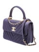 Chanel Small Chevron Jersey Trendy CC Flap Bag