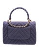 Chanel Small Chevron Jersey Trendy CC Flap Bag