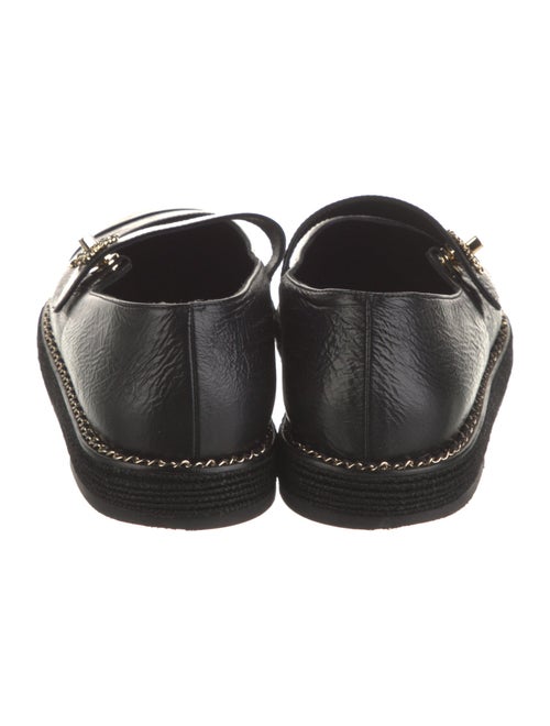 Chanel 2024 Interlocking CC Logo Mary Jane Flats