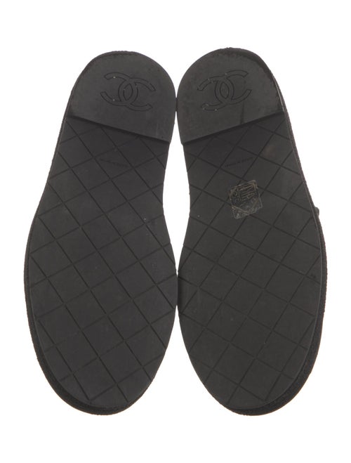 Chanel 2024 Interlocking CC Logo Mary Jane Flats