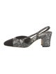 Chanel 2020 Interlocking CC Logo Slingback Pumps
