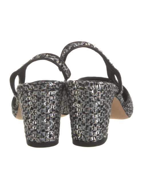 Chanel 2020 Interlocking CC Logo Slingback Pumps