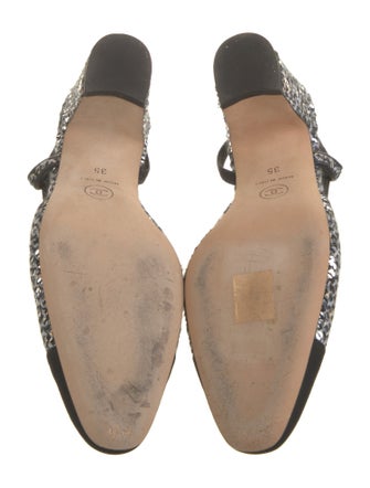 Chanel 2020 Interlocking CC Logo Slingback Pumps