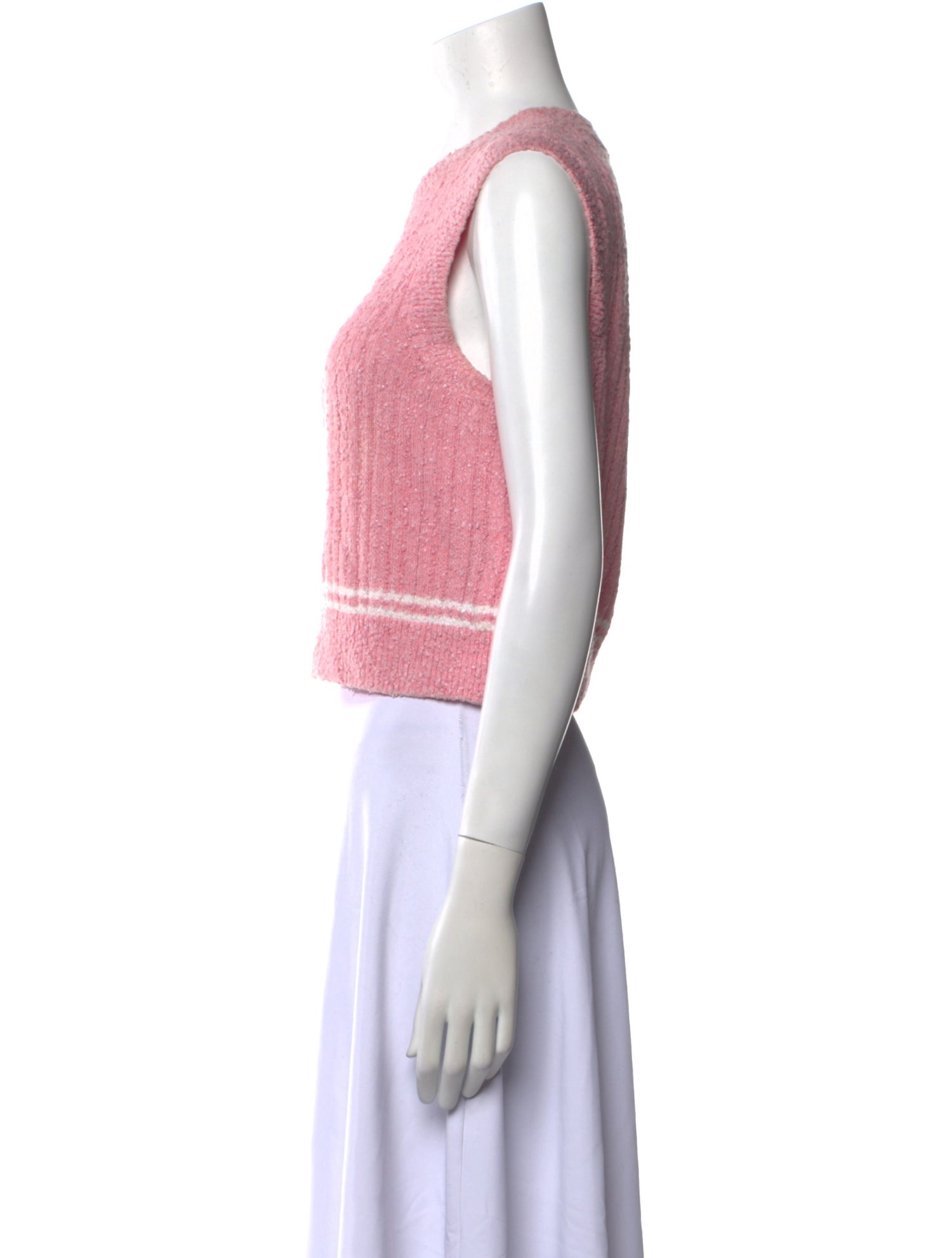 Chanel 2020 Crew Neck Crop Top