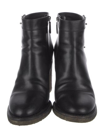Chanel 2010's Interlocking CC Logo Boots