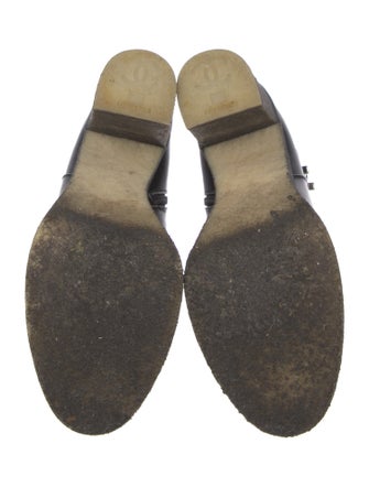 Chanel 2010's Interlocking CC Logo Boots