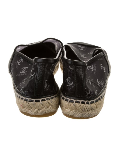 Chanel Interlocking CC Logo Mesh Espadrilles