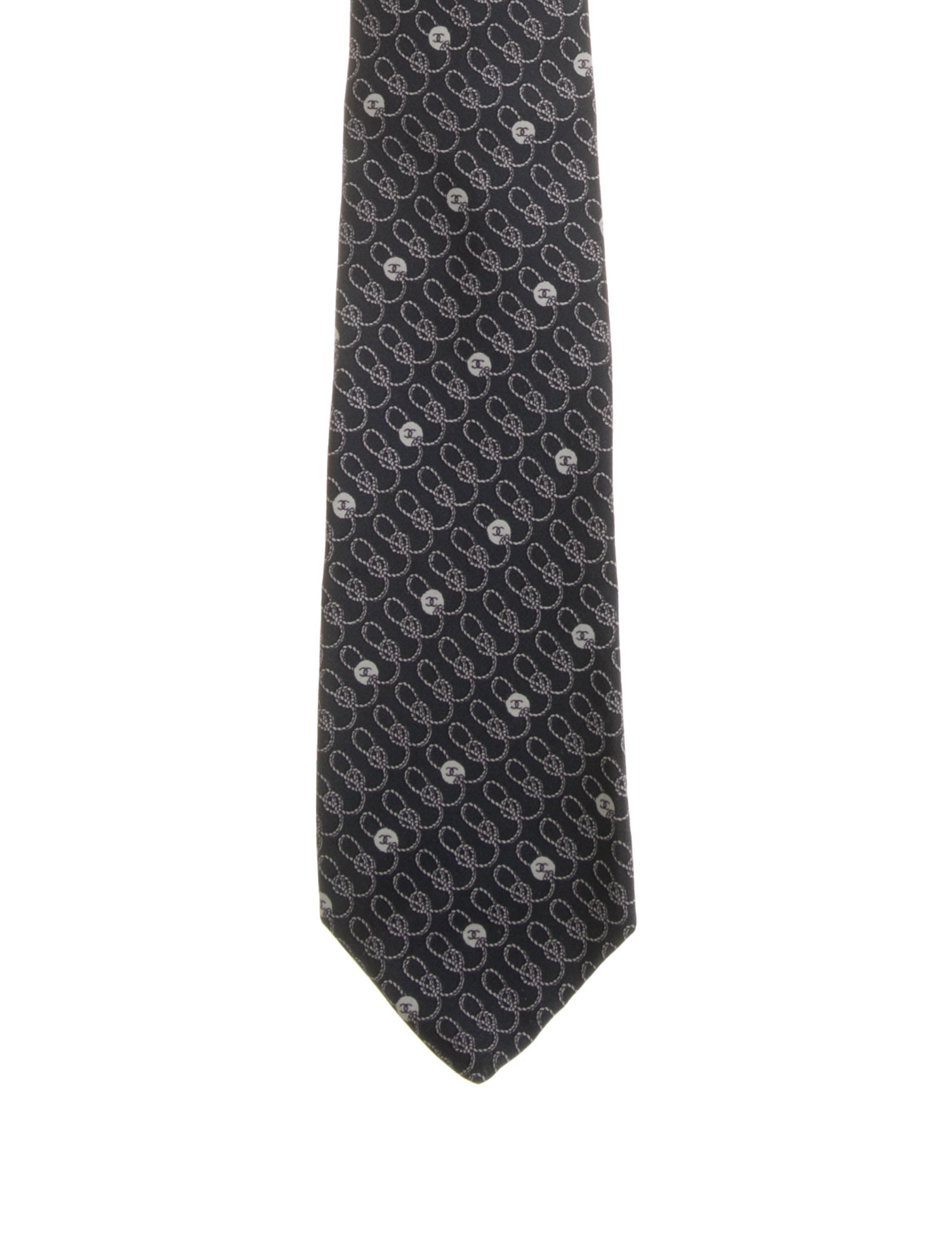 Chanel CC Silk Tie