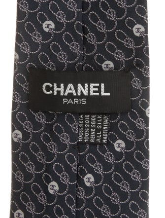 Chanel CC Silk Tie