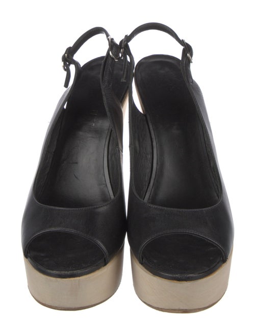 Chanel 2011 Interlocking CC Logo Slingback Pumps