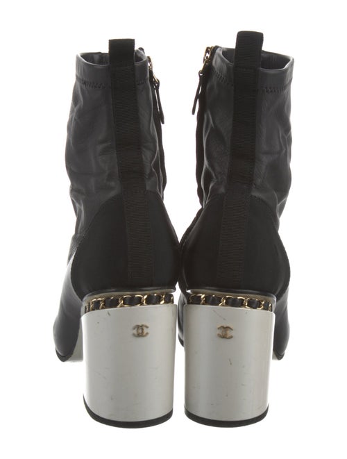 Chanel 2016 Interlocking CC Logo Sock Boots