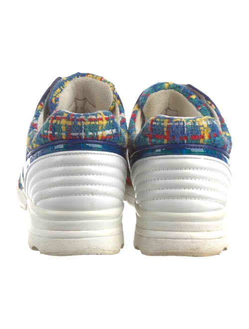 Chanel 2017 Interlocking CC Logo Athletic Sneakers