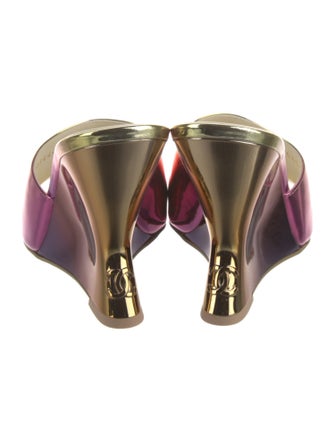 Chanel 2024 Interlocking CC Logo Slides