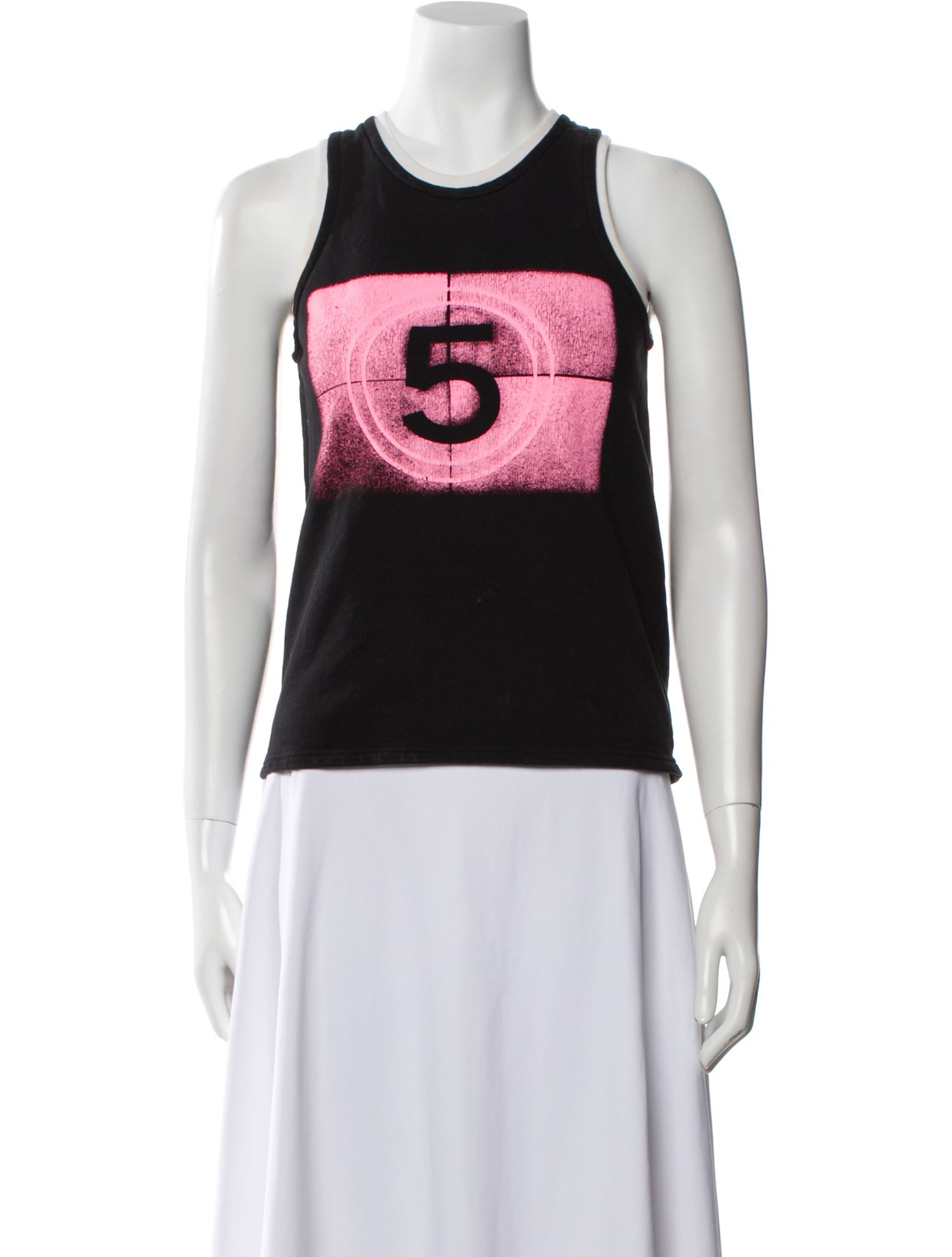 Chanel 2021 Graphic Print Top
