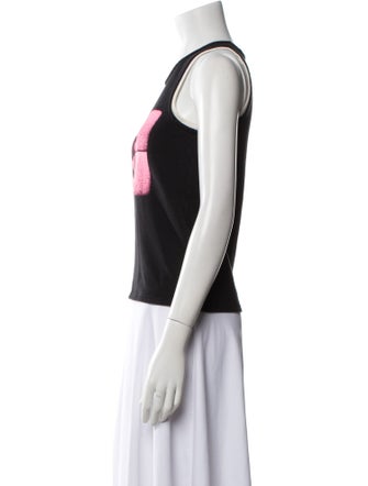 Chanel 2021 Graphic Print Top