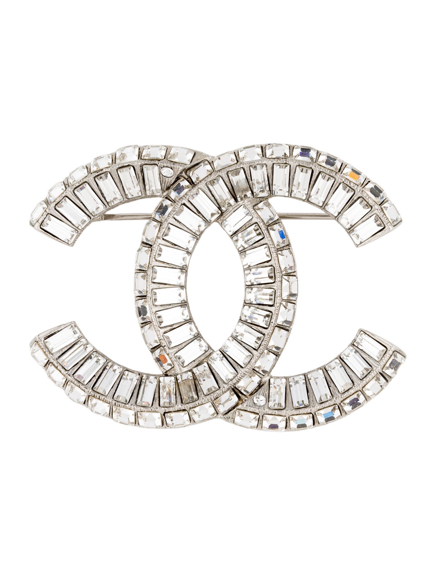 Chanel 2020 Strass CC Brooch