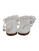 Chanel 2021 Interlocking CC Logo Slingback Sandals