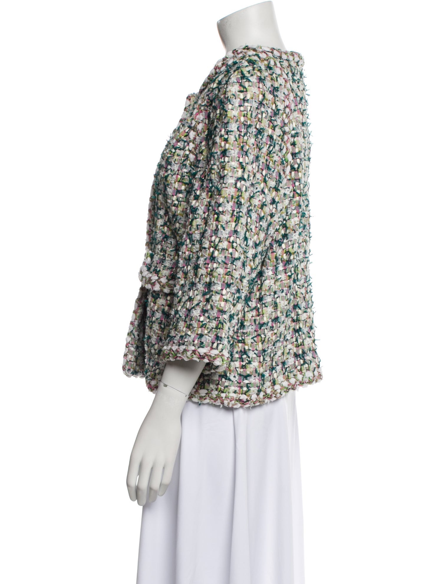 Chanel 2018 Tweed Evening Jacket