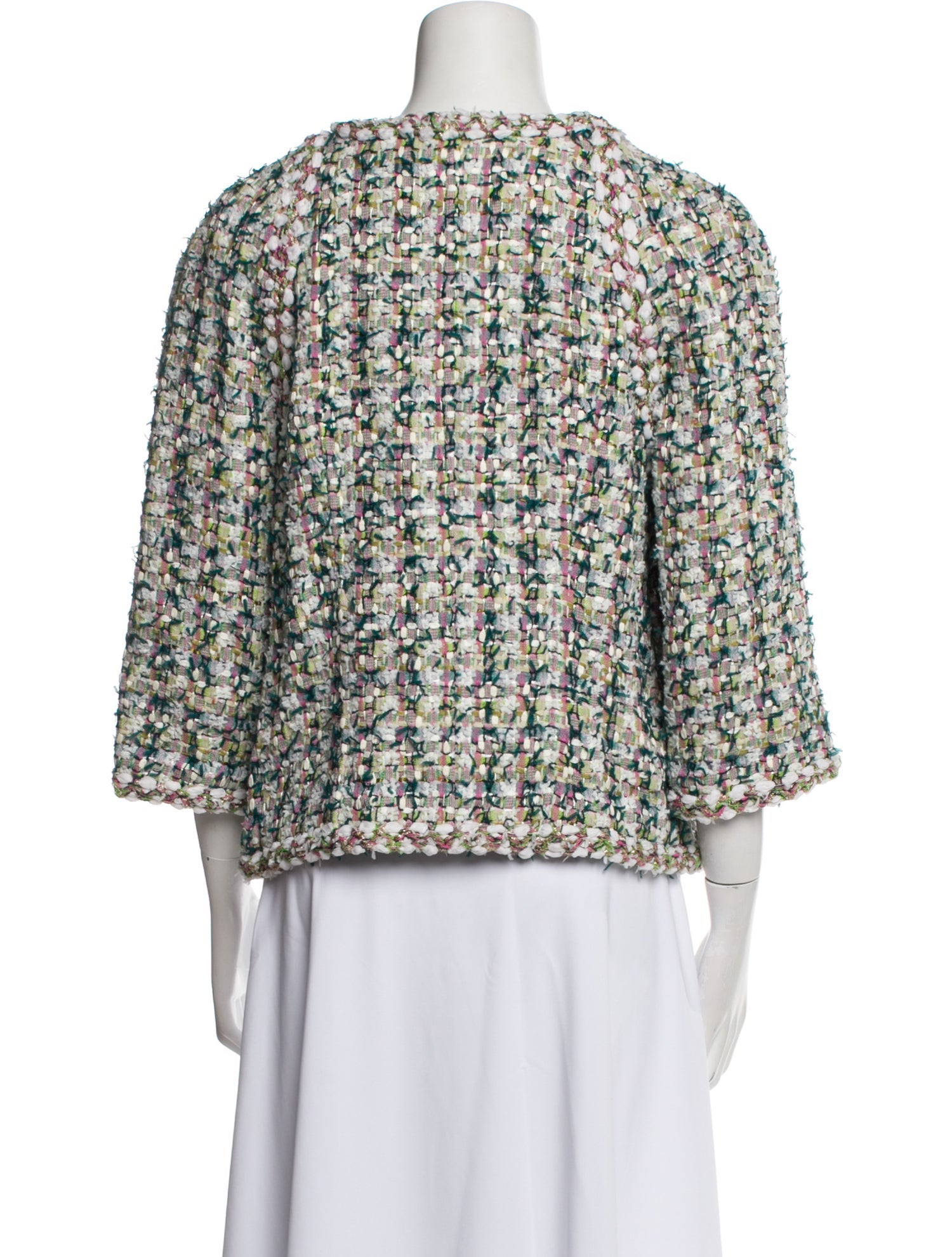 Chanel 2018 Tweed Evening Jacket