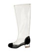 Chanel 2018 Interlocking CC Logo Rain Boots