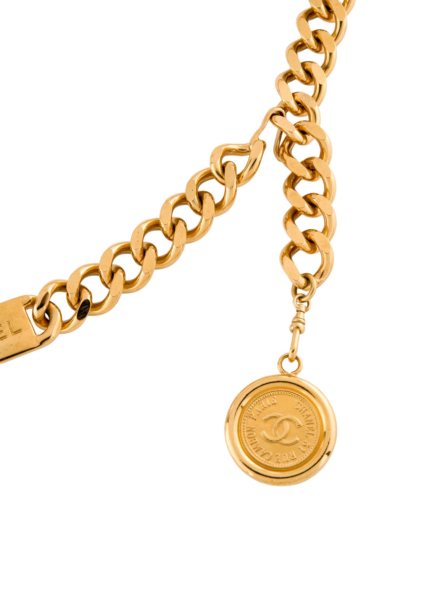 Chanel Vintage Late 1980's - Early 1990's Chain-Link Belt