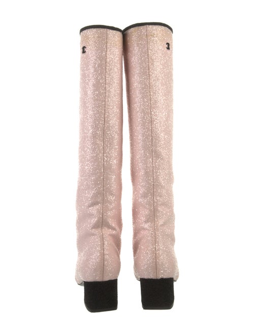 Chanel 2017 Interlocking CC Logo Riding Boots