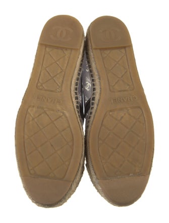 Chanel 2019 Interlocking CC Logo Espadrilles