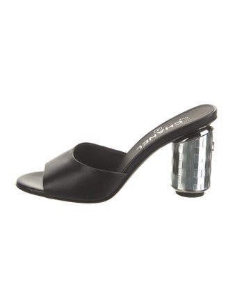 Chanel 2024 Interlocking CC Logo Slides