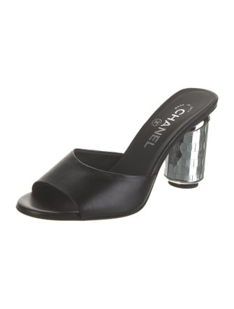 Chanel 2024 Interlocking CC Logo Slides