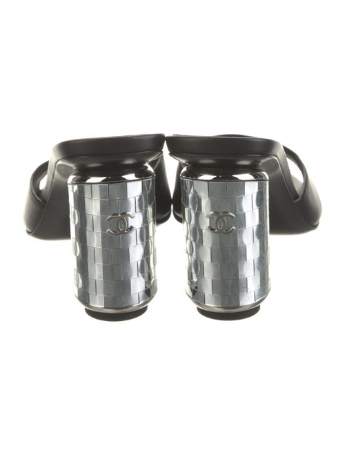 Chanel 2024 Interlocking CC Logo Slides