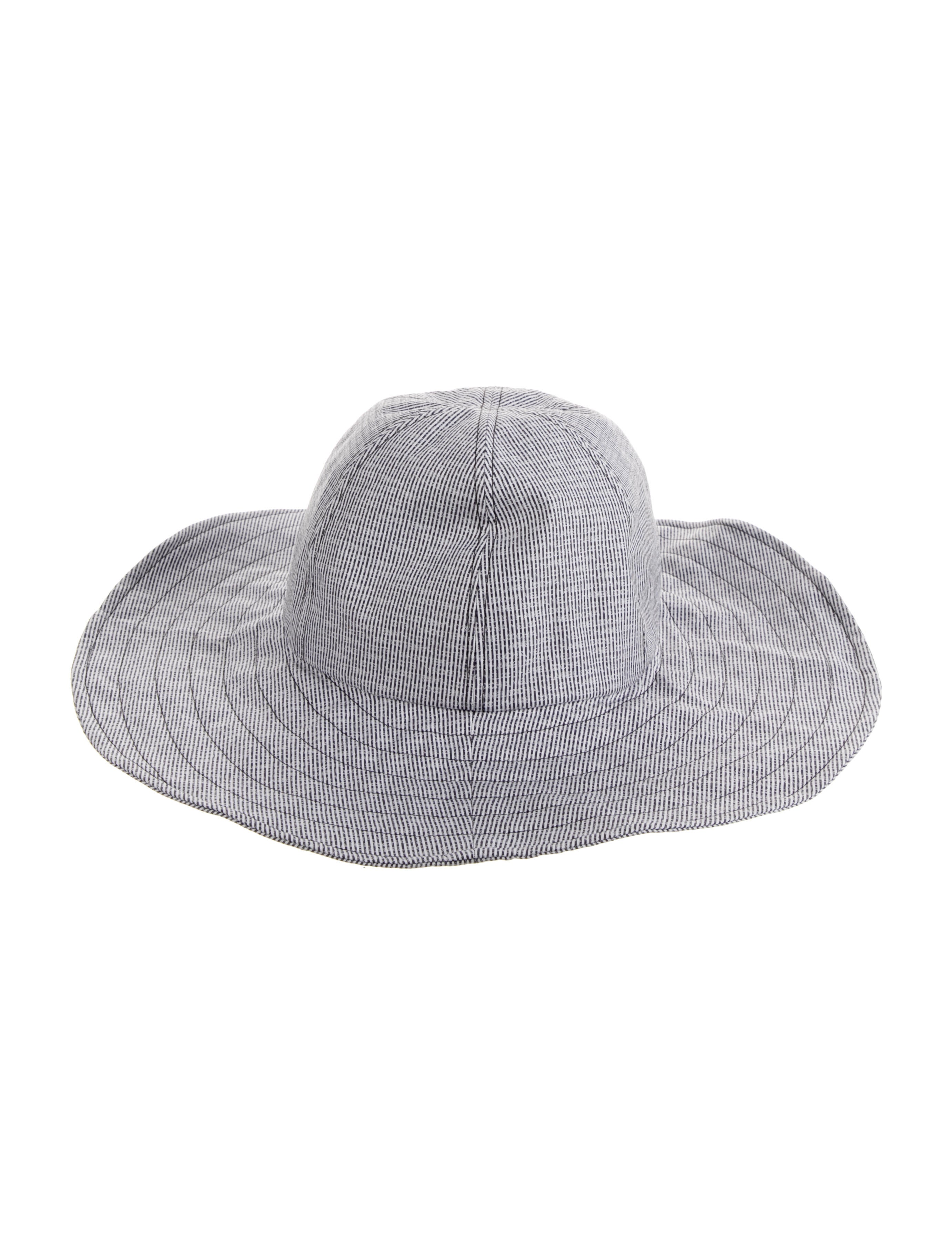 Chanel CC Wide Brim Sun Hat