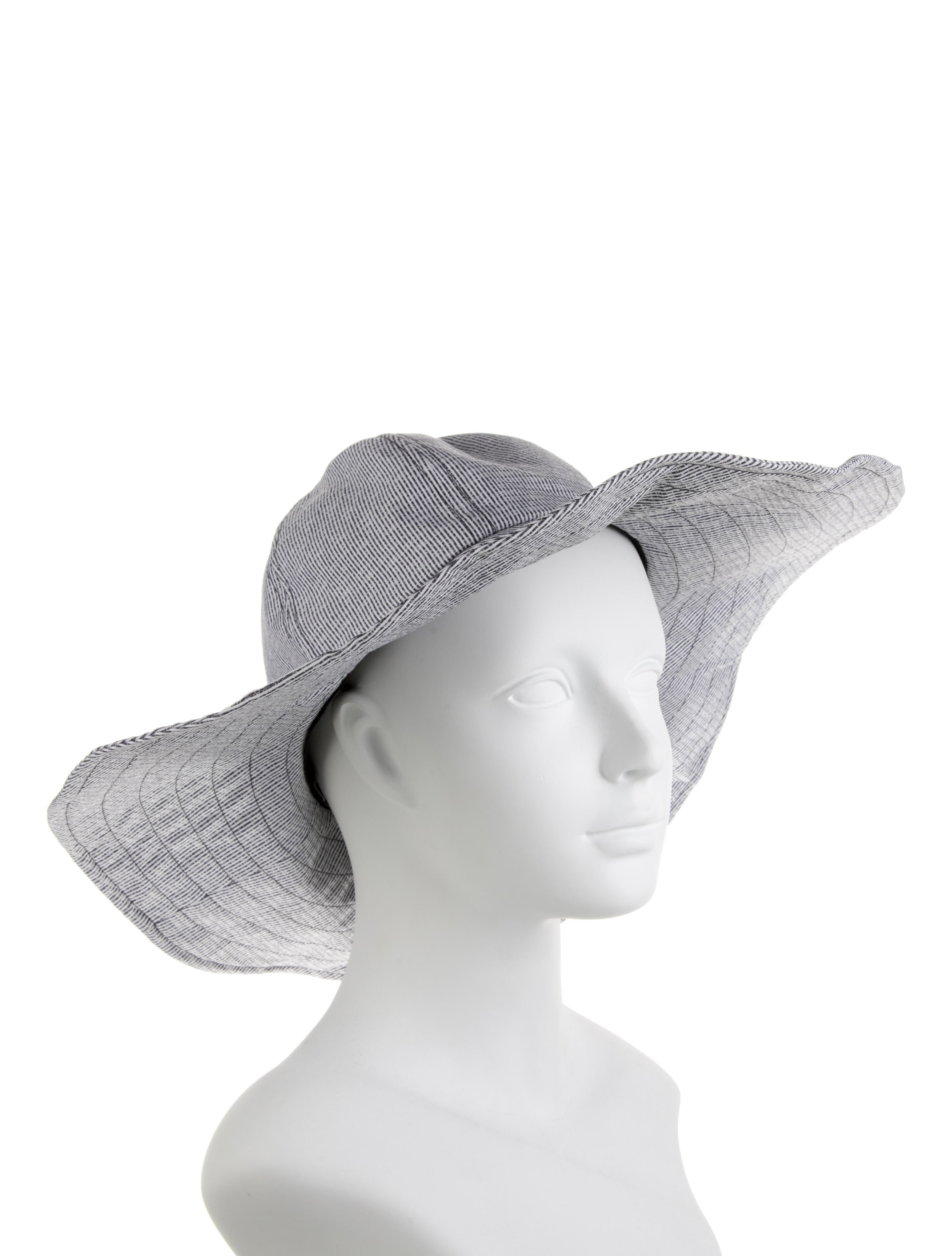 Chanel CC Wide Brim Sun Hat