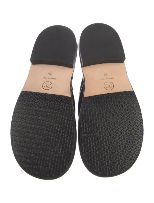 Chanel 2022 Interlocking CC Logo Flip Flops