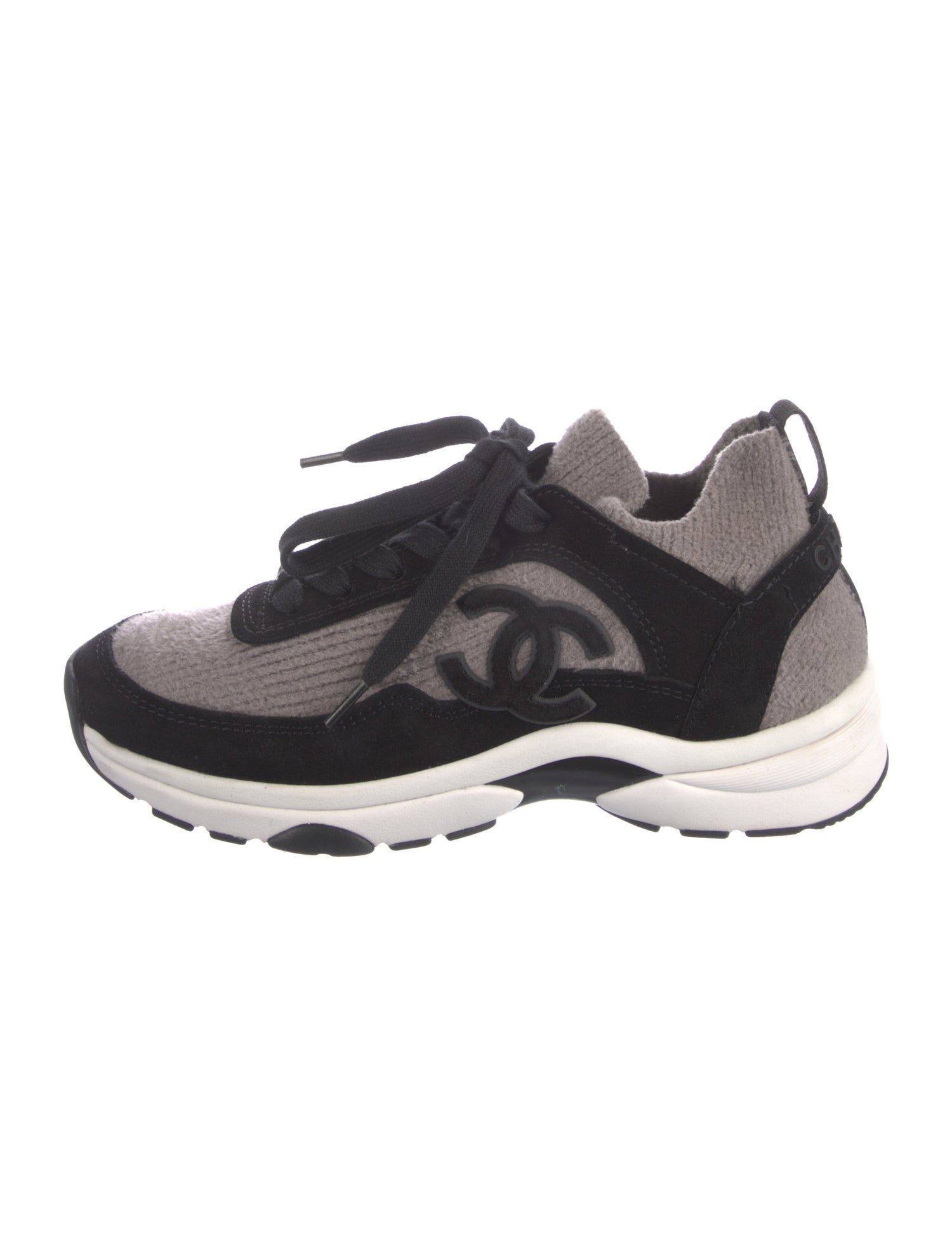 Chanel 2021 Interlocking CC Logo Sneakers