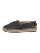 Chanel Interlocking CC Logo Lambskin Espadrilles