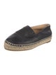 Chanel Interlocking CC Logo Lambskin Espadrilles