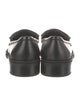 Chanel Interlocking CC Logo Leather Loafers