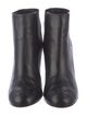 Chanel Interlocking CC Logo Leather Chelsea Boots