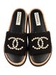 Chanel 2024 Interlocking CC Logo Slides