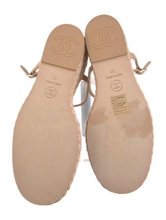 Chanel 2023 Interlocking CC Logo Slingback Pumps