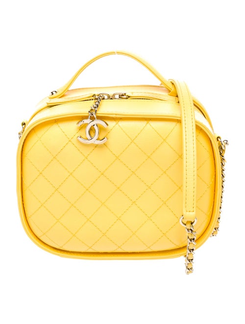 Chanel Quilted Vanity Case