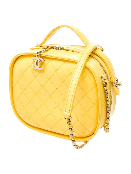 Chanel Quilted Vanity Case