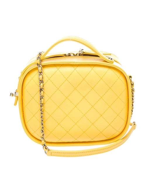 Chanel Quilted Vanity Case