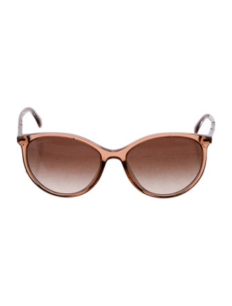 Chanel Interlocking CC Logo Round Sunglasses